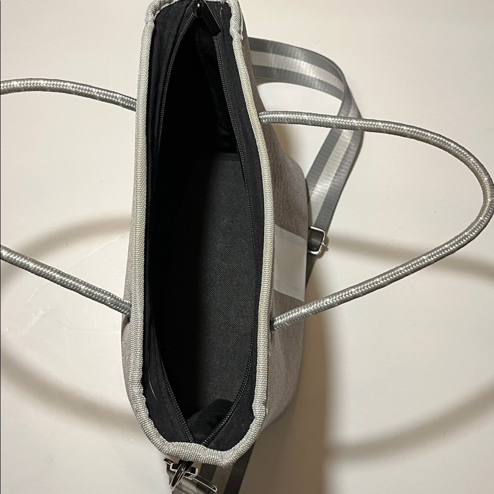 Haute Shore Gray and White Crossbody Bag - Picture 5 of 10